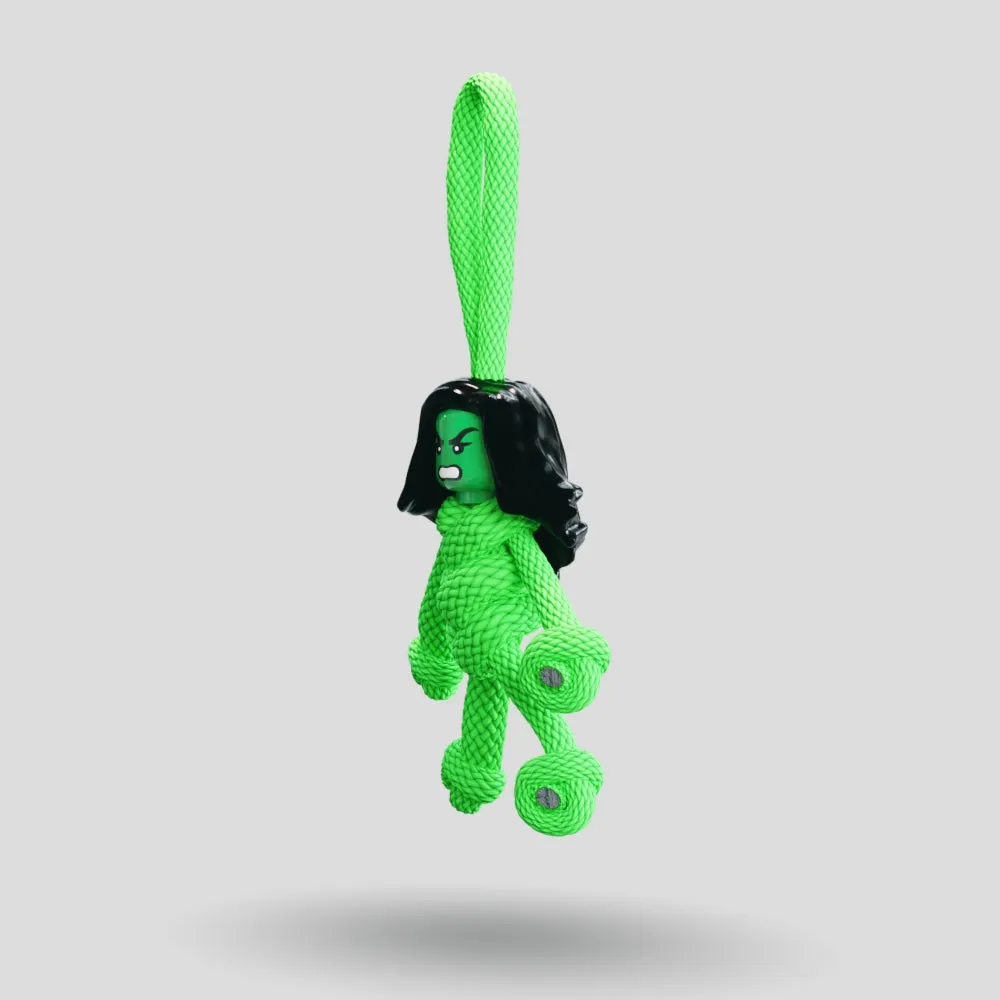 She Hulk Paracord Buddy Keychain