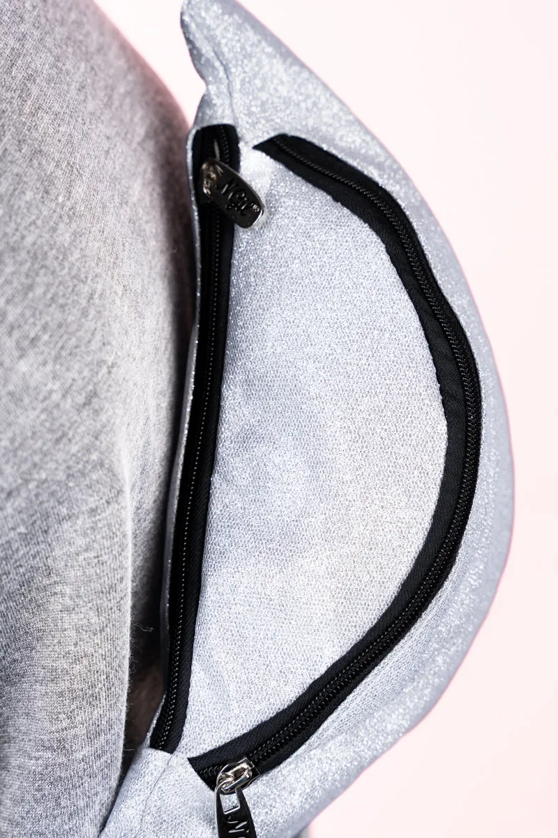 Silver Glitz & Glam Fanny Pack