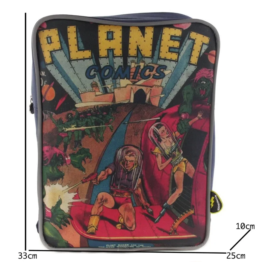 Space Comic Retro Kids Backpack