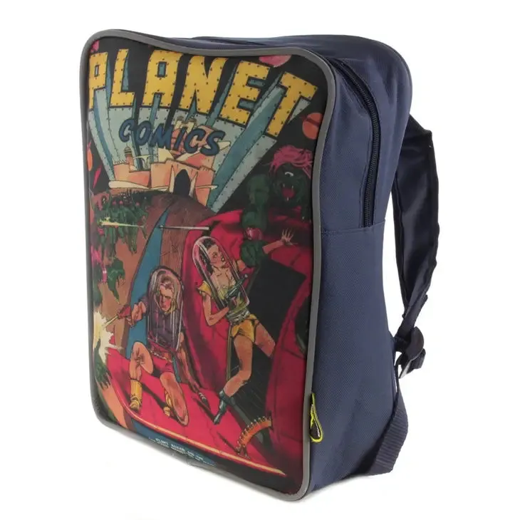 Space Comic Retro Kids Backpack