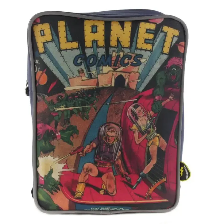 Space Comic Retro Kids Backpack