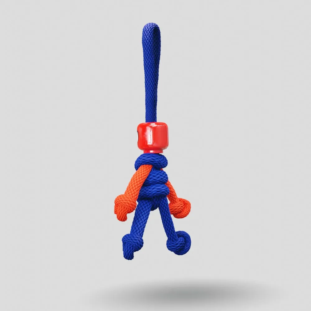 Spiderman Paracord Buddy Keychain