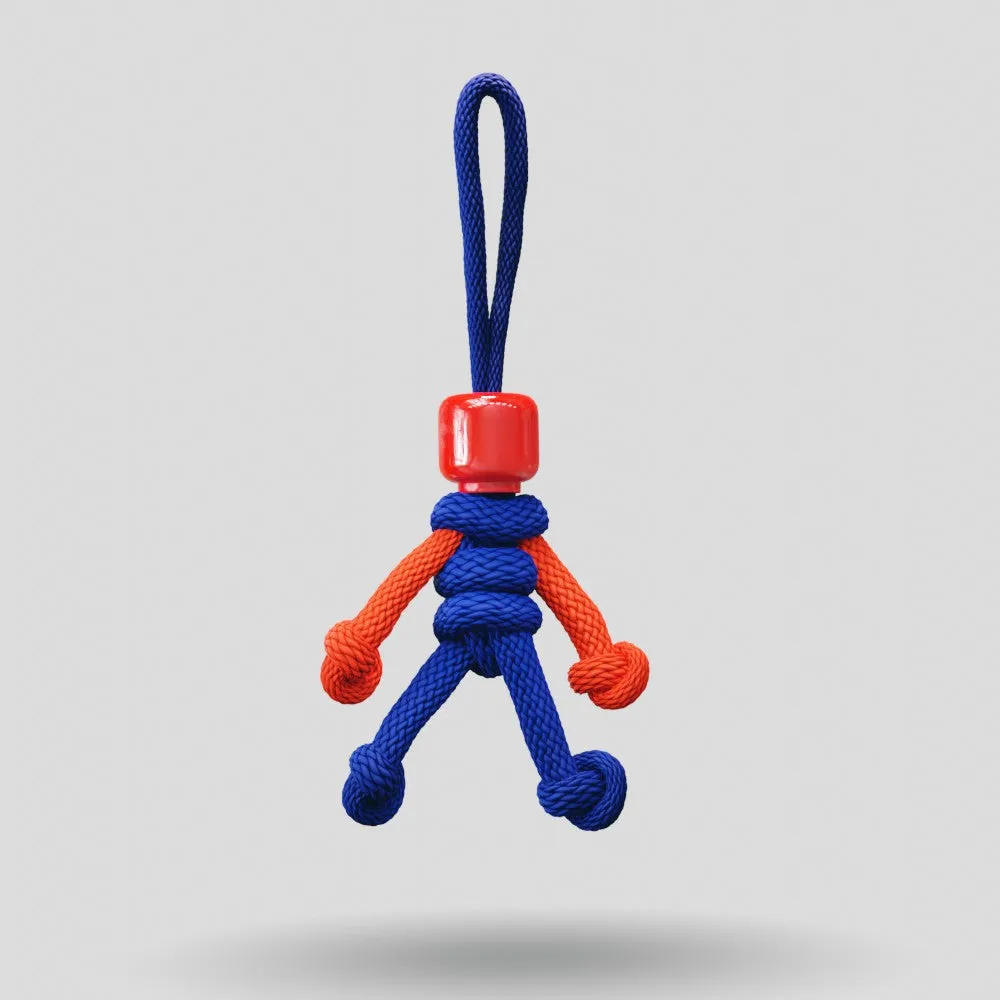 Spiderman Paracord Buddy Keychain