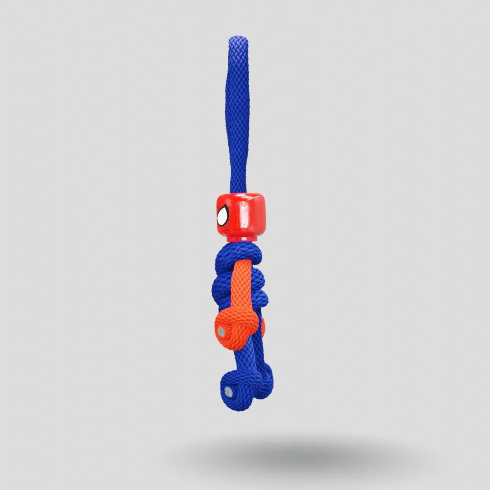 Spiderman Paracord Buddy Keychain