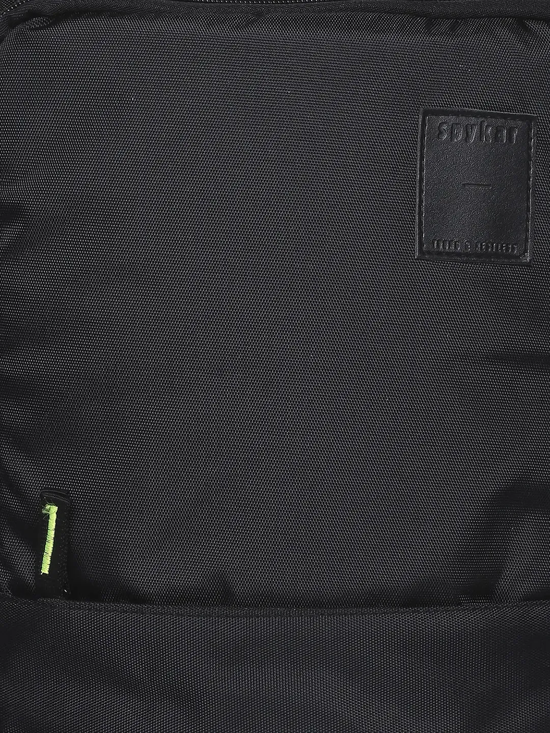 Spykar Men Black Travel Backpack