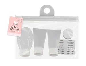 Squeezable Travel Bottle Set | 4 Pcs