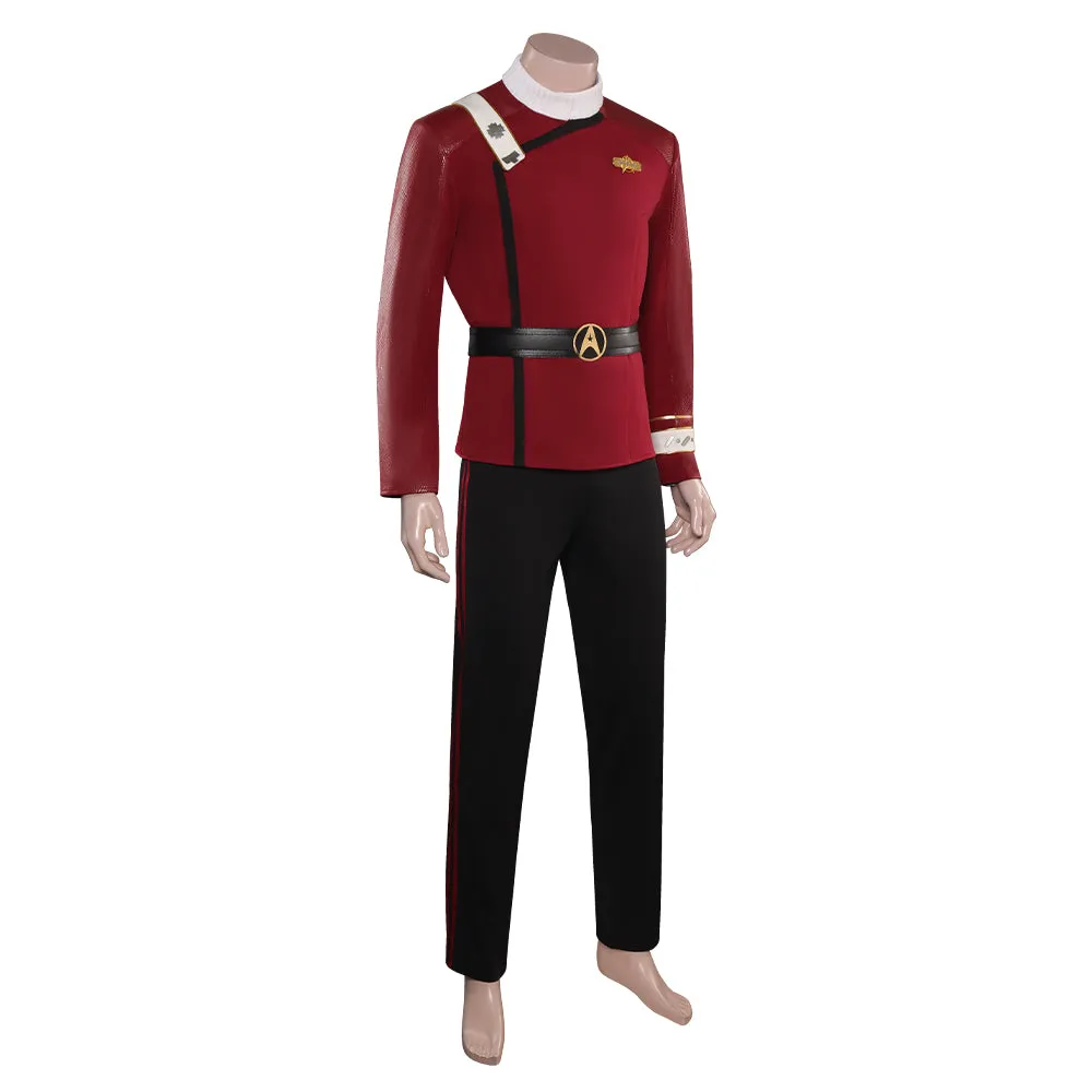 Star Trek: Strange New Worlds Christopher Pikel Cosplay Costume Outfits Halloween Carnival Suit