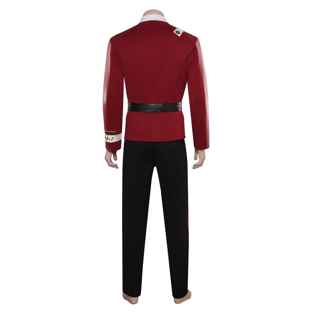 Star Trek: Strange New Worlds Christopher Pikel Cosplay Costume Outfits Halloween Carnival Suit