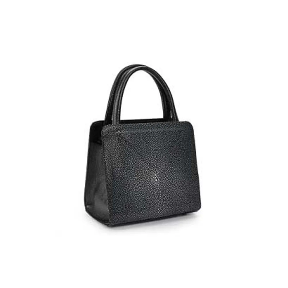 Stingray Leather Chain Shoulder Bag