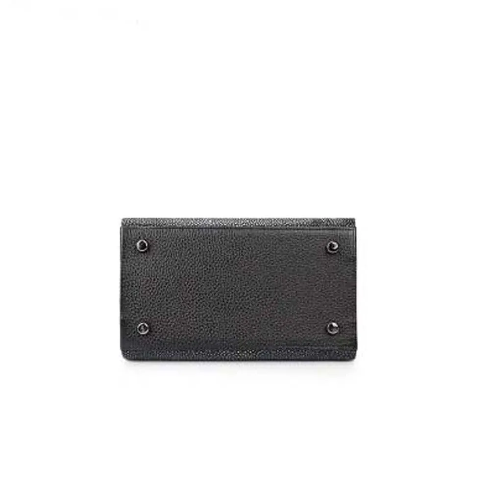 Stingray Leather Chain Shoulder Bag