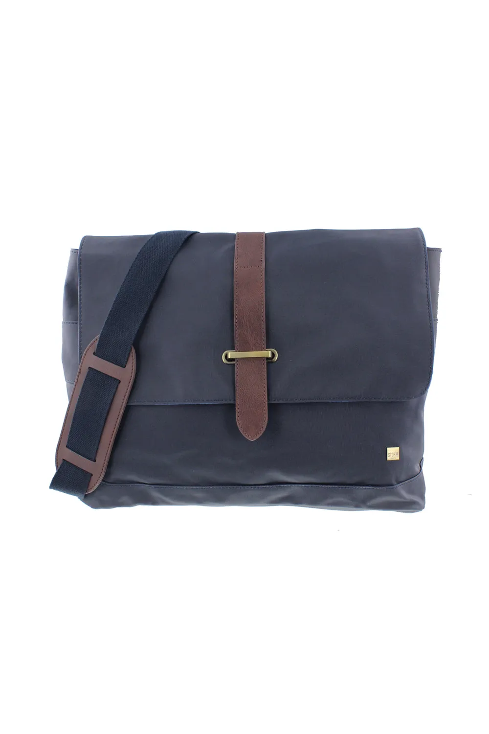 STORM London ETHAN Laptop Messenger NAVY COATED