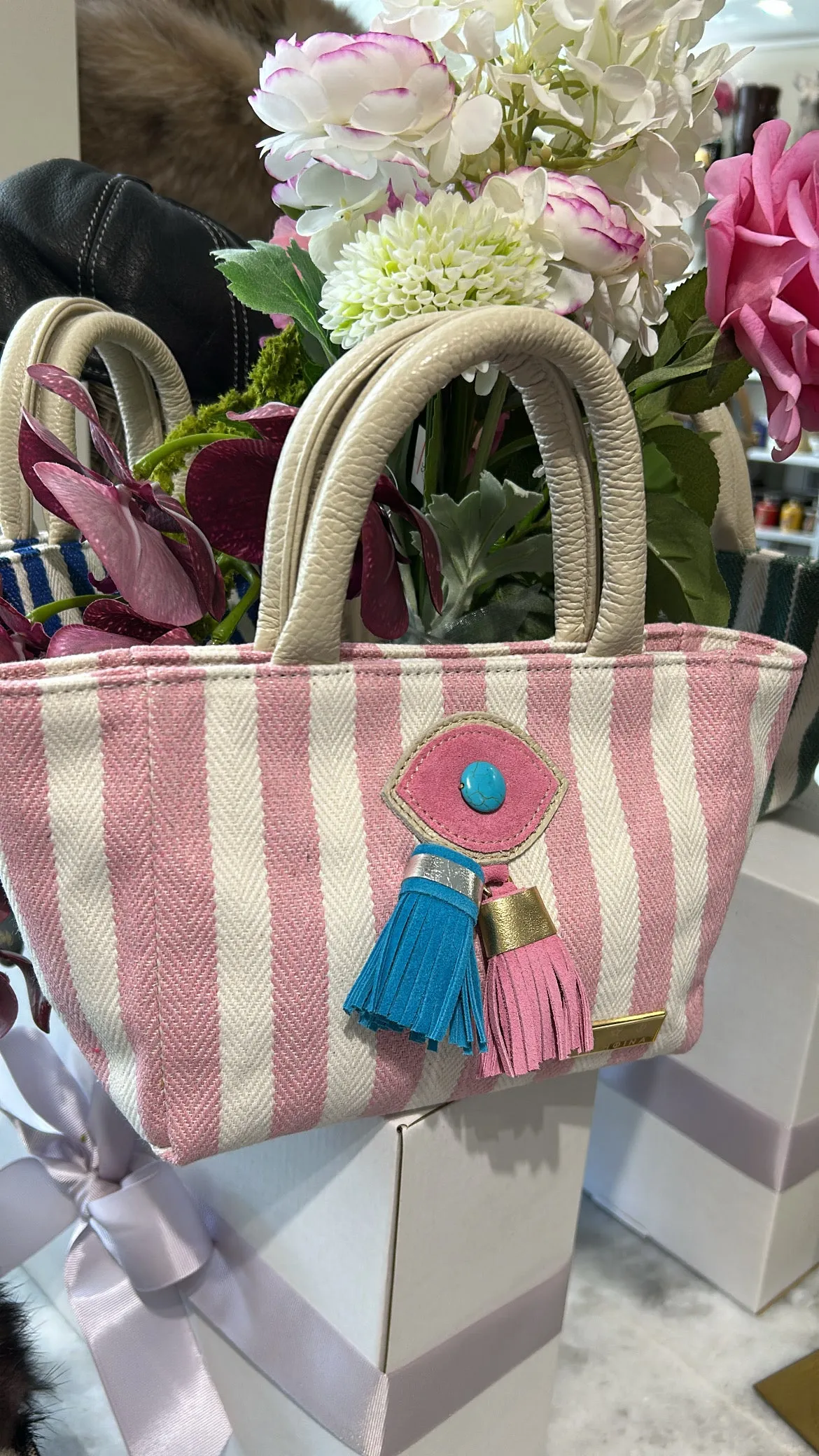 Stripe Mati Bag