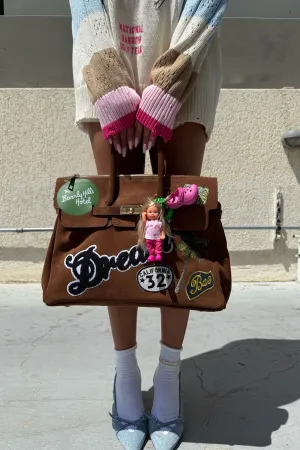 SUEDE BAG CALIFORNIA