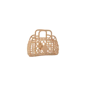 Sun Jellies Mini Retro Basket - Latte