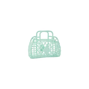 Sun Jellies Mini Retro Basket - Mint