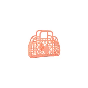 Sun Jellies Mini Retro Basket - Peach
