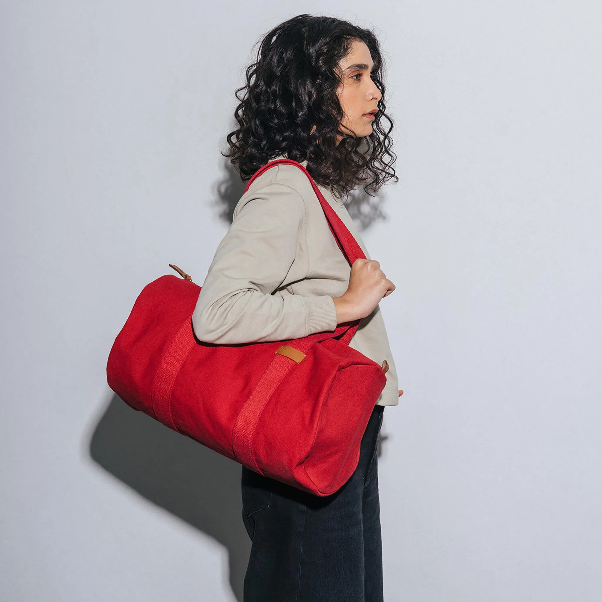 Swing Duffle Bag, Crimson Red
