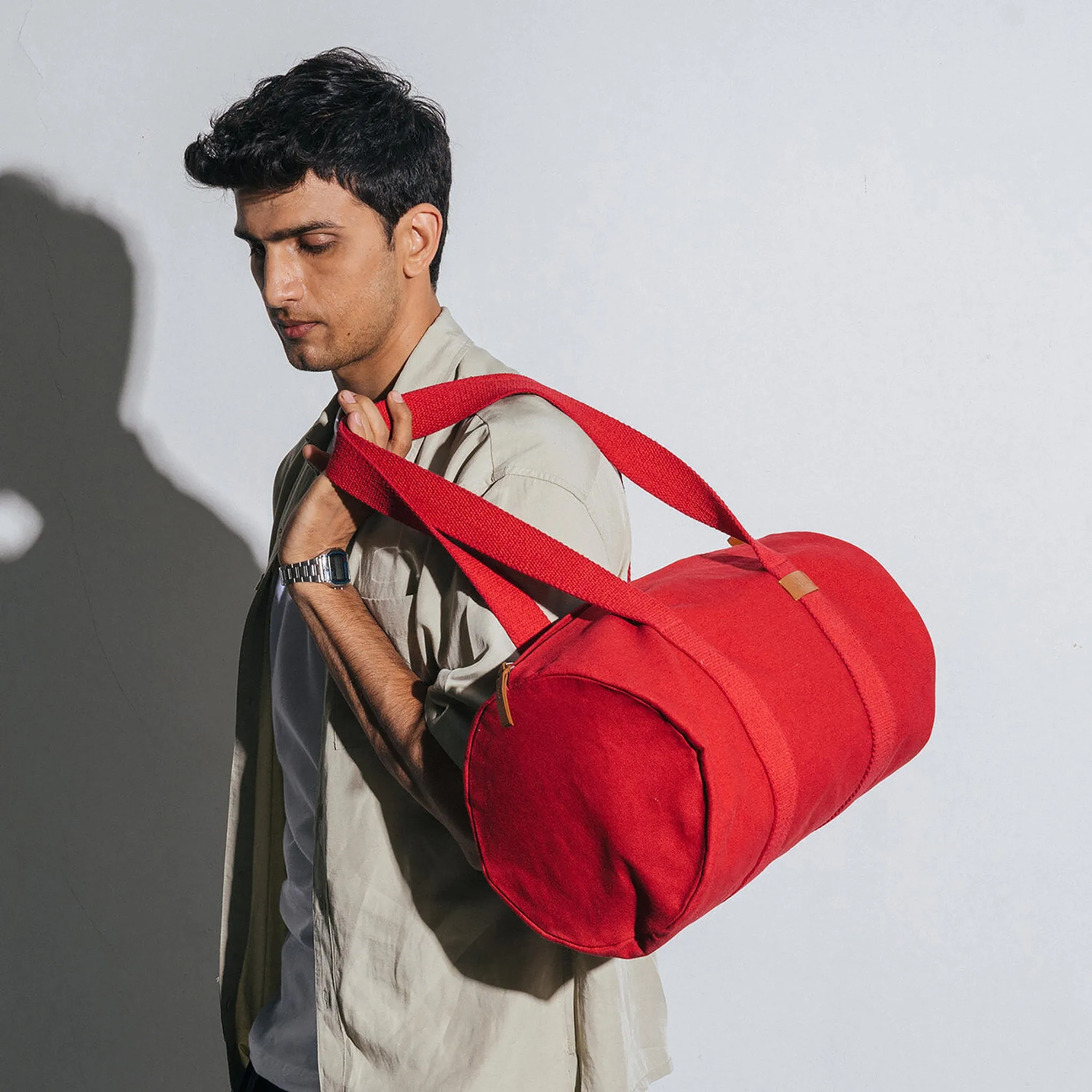 Swing Duffle Bag, Crimson Red