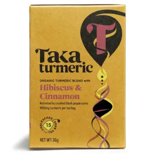 TAKA Hibiscus & Cinnamon Teabags 15's