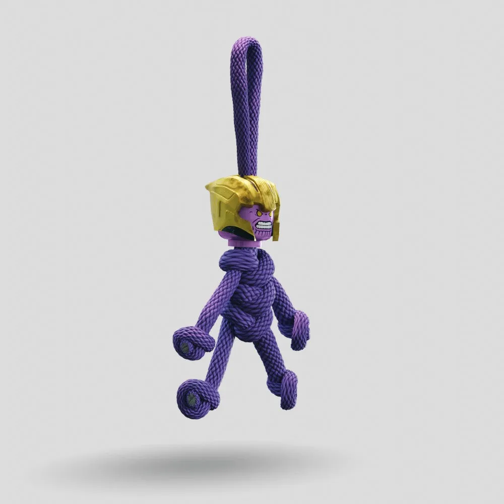 Thanos Paracord Buddy Keychain
