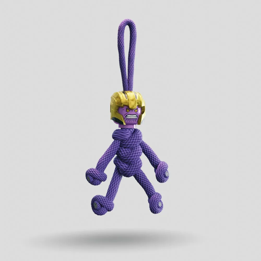 Thanos Paracord Buddy Keychain