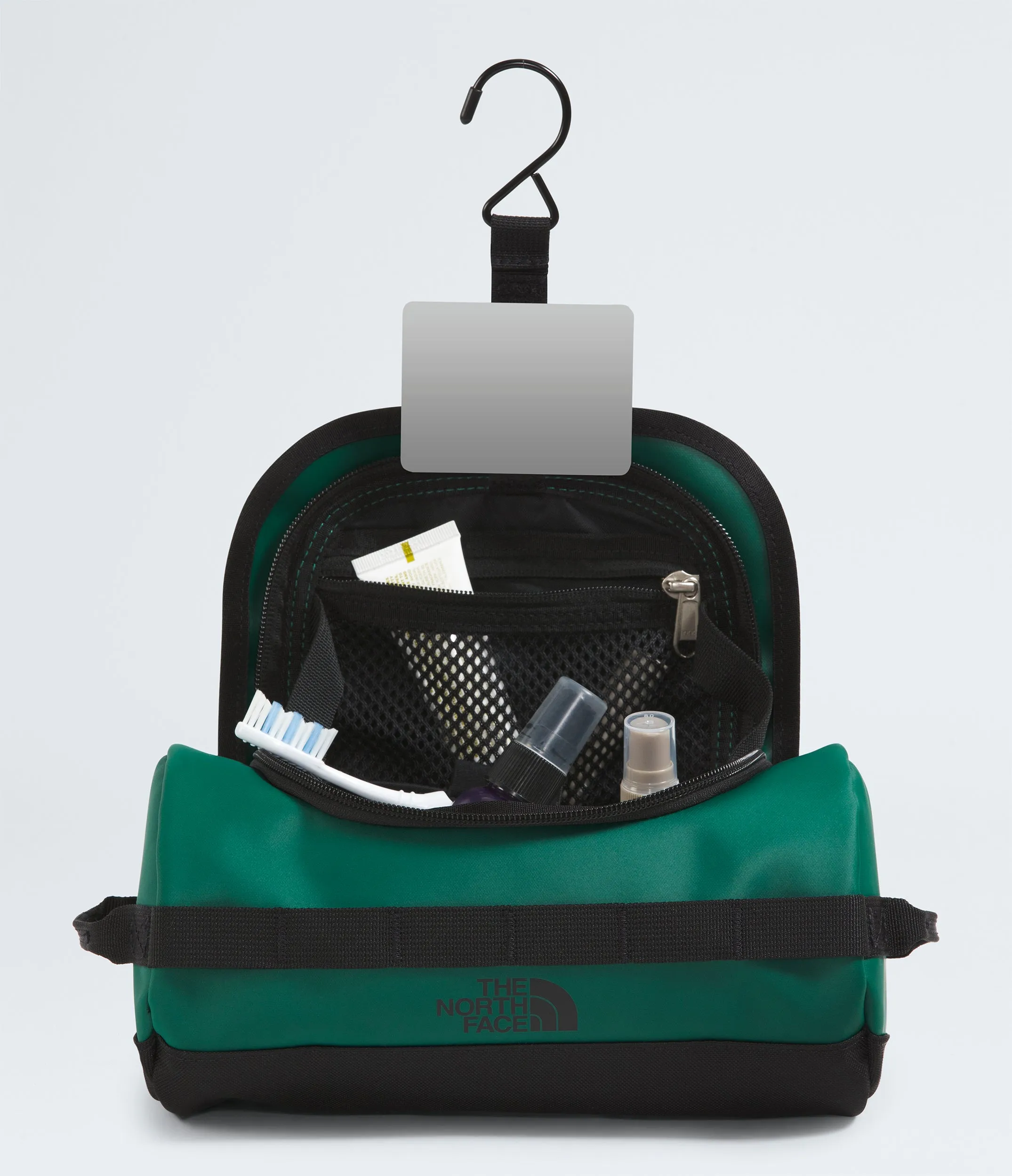 THE NORTH FACE BASE CAMP TRAVEL CANISTER SMALL - EVERGREEN/ TNF BLACK