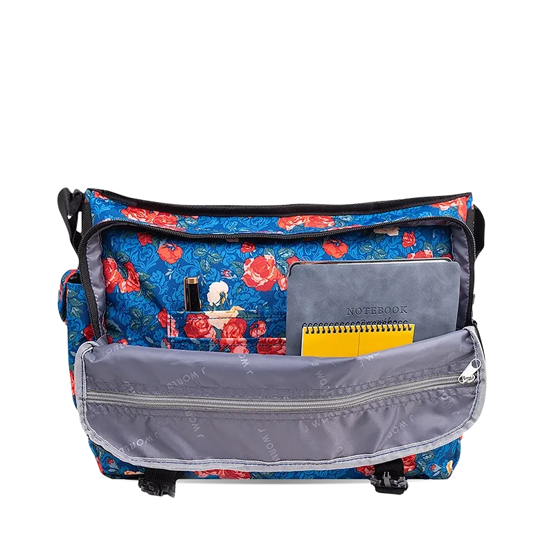 Thomas Laptop Messenger Bag in Vintage Rose