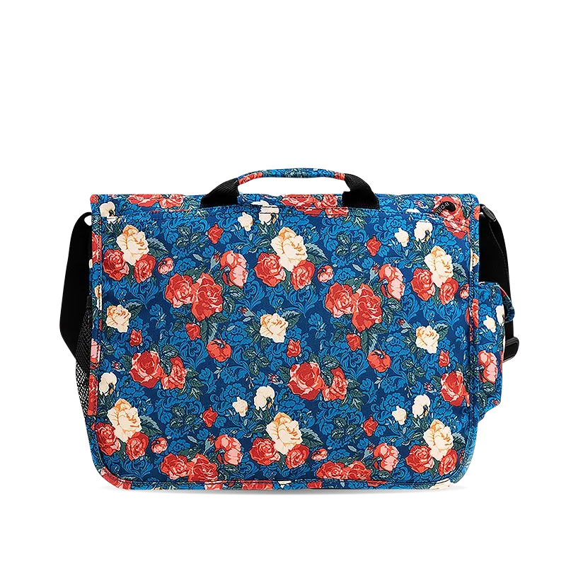 Thomas Laptop Messenger Bag in Vintage Rose