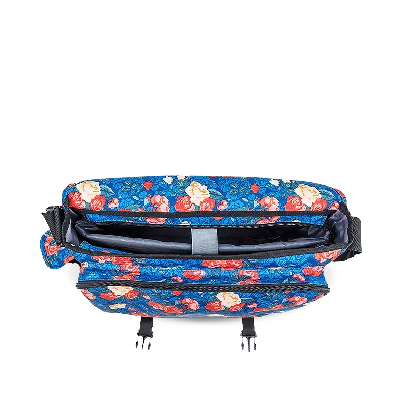 Thomas Laptop Messenger Bag in Vintage Rose
