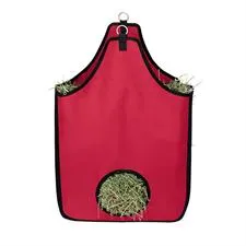 TK35-1384--Red Hay Bag  Nylon Web