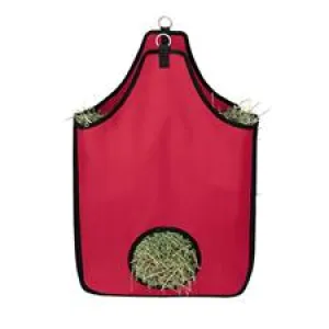 TK35-1384--Red Hay Bag  Nylon Web