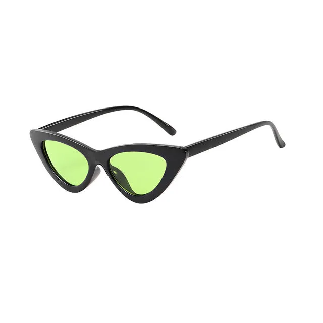 TOYEARN 2018 New Fashion Cute Sexy Ladies Cat Eye Sunglasses Women Vintage Brand Small Sun Glasses Female Oculos de sol UV400