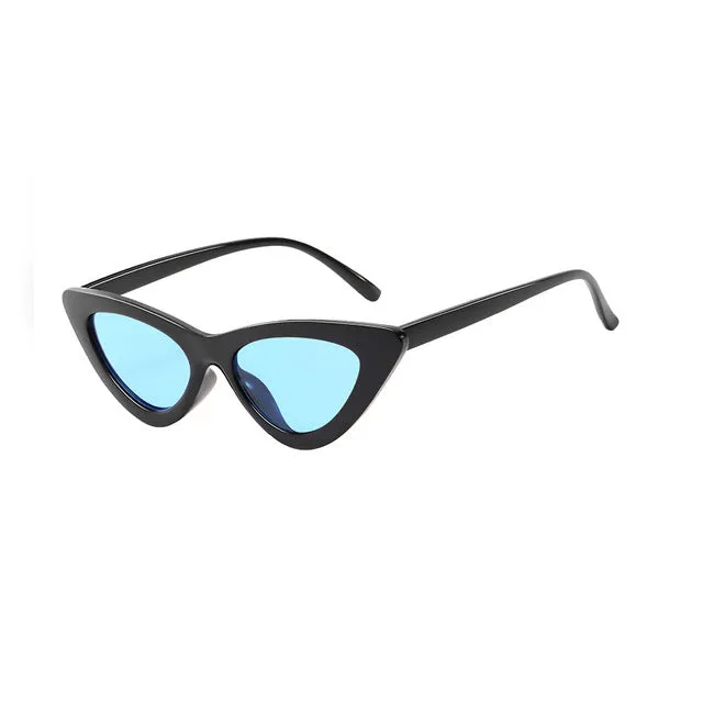TOYEARN 2018 New Fashion Cute Sexy Ladies Cat Eye Sunglasses Women Vintage Brand Small Sun Glasses Female Oculos de sol UV400
