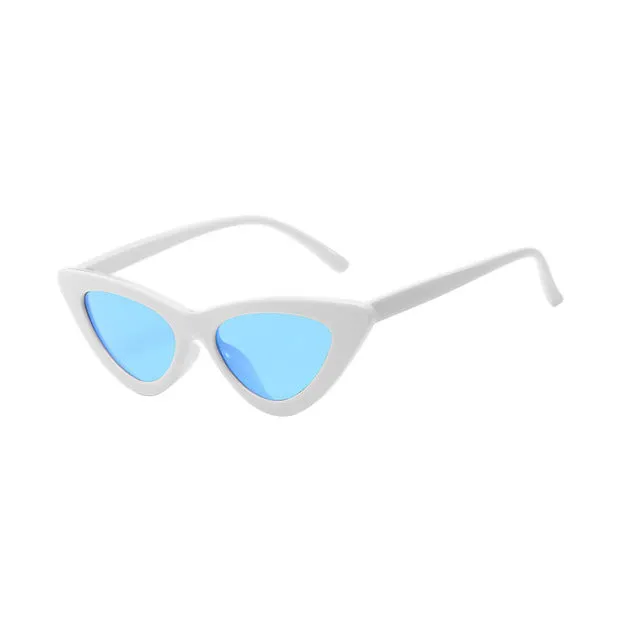 TOYEARN 2018 New Fashion Cute Sexy Ladies Cat Eye Sunglasses Women Vintage Brand Small Sun Glasses Female Oculos de sol UV400