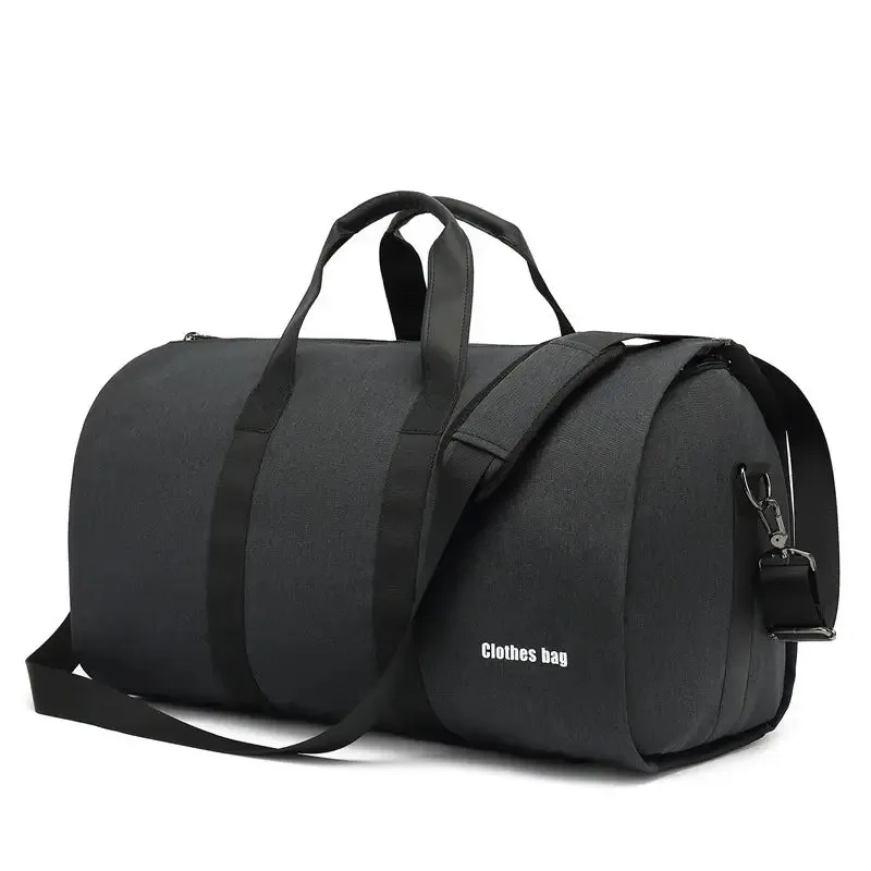 Travel-Ready Multi-Pocket Shoulder Bag