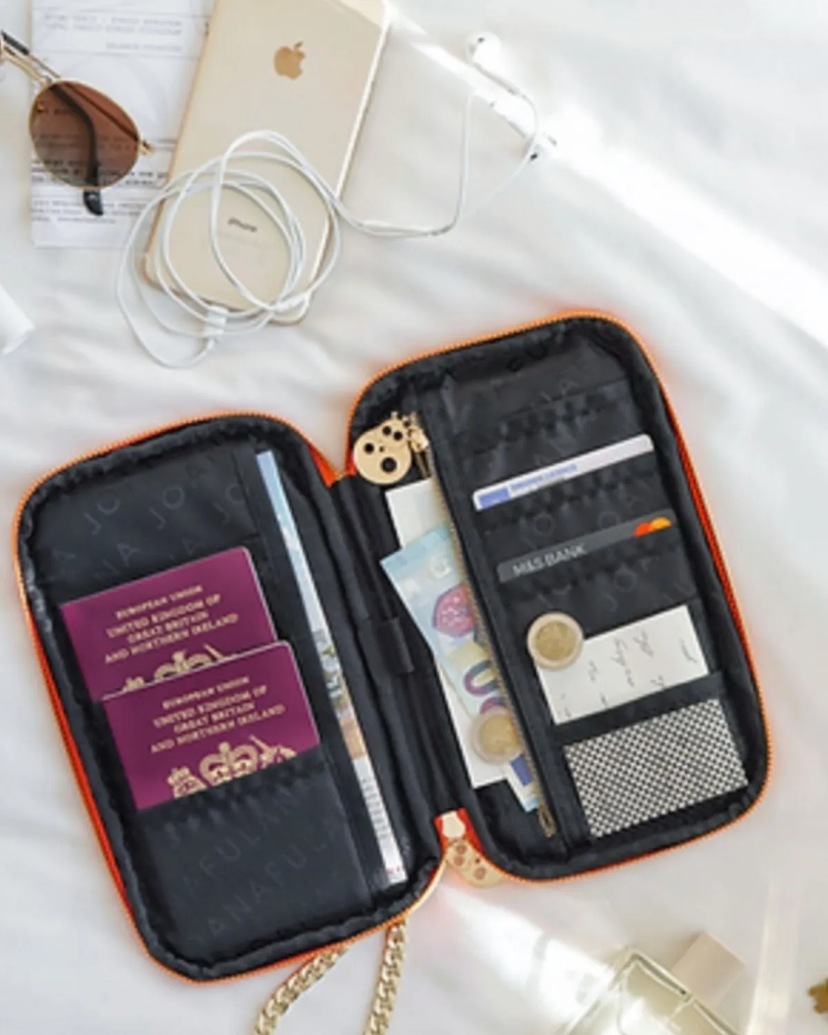 Travel Wallet Golden Tassel Collection