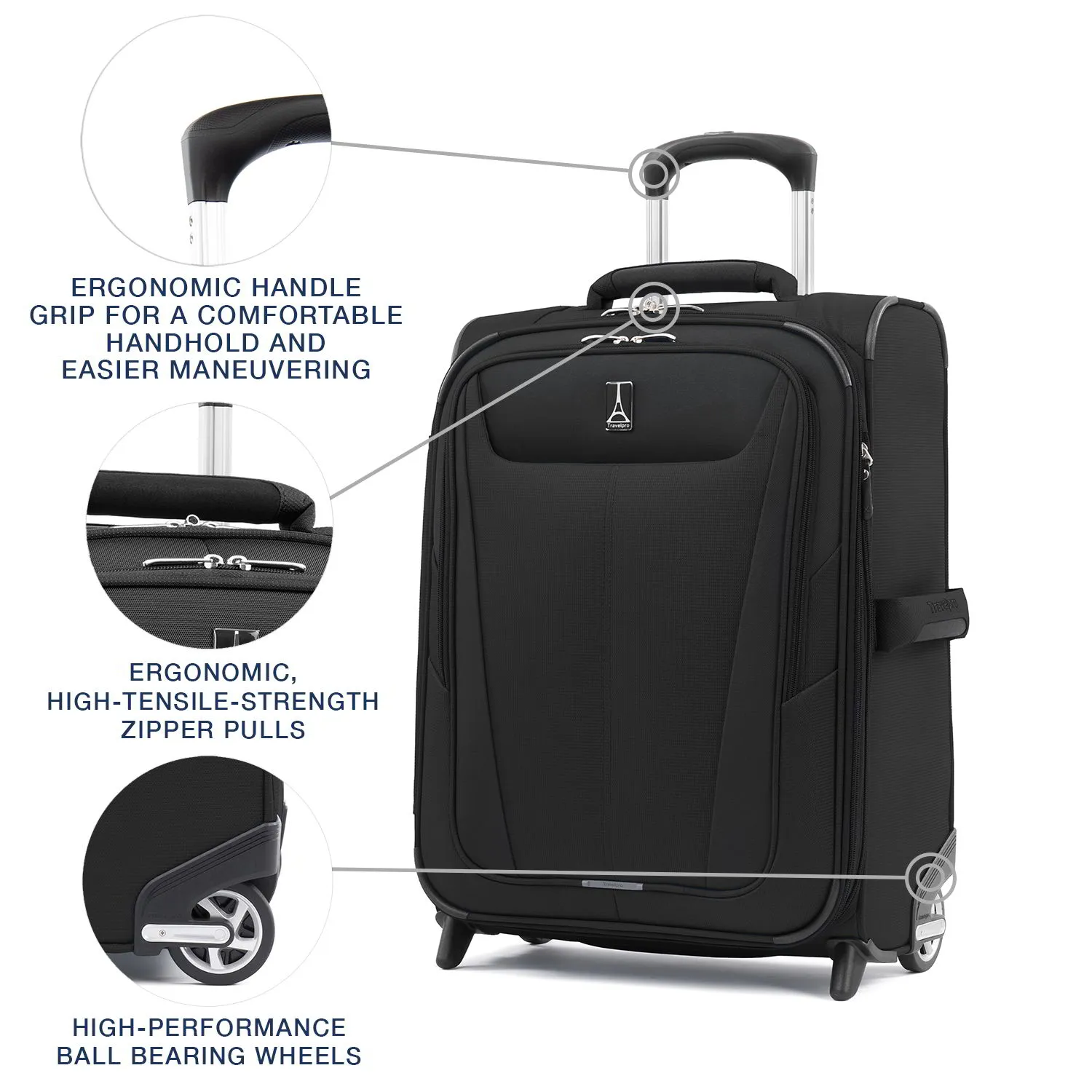 Travelpro Maxlite 5 Lightweight International Expandable Carry-On Rollaboard