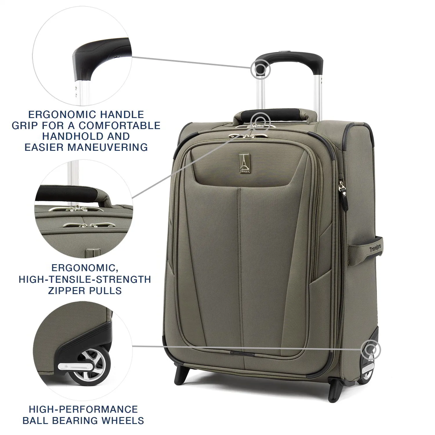 Travelpro Maxlite 5 Lightweight International Expandable Carry-On Rollaboard