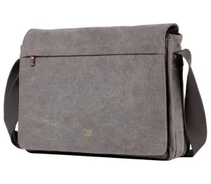 Troop London | Classic Front Flap Messenger Bag | Large