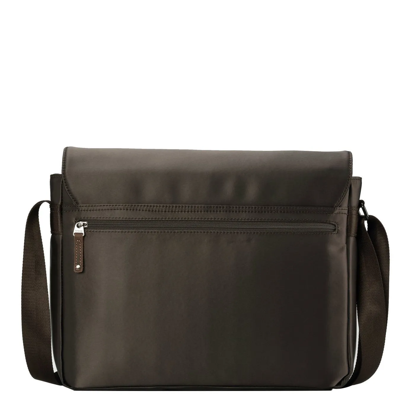 Troop Nylon Large Messenger Bag Brown
