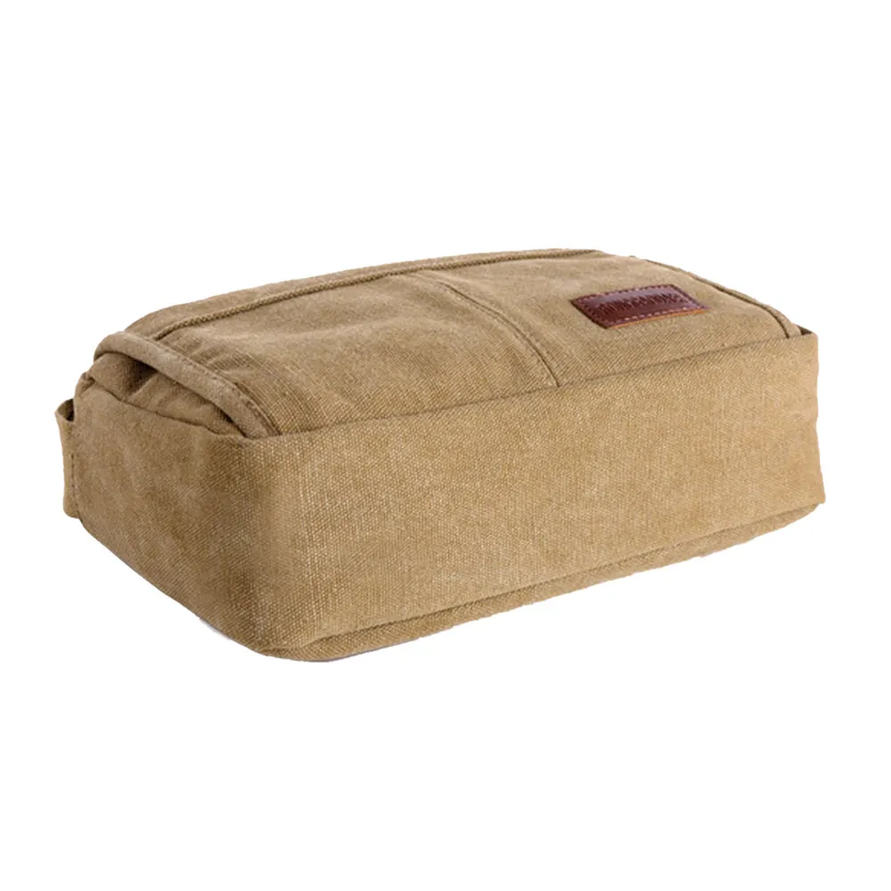Unisex Multifunctional Crossbody Canvas Messenger Bag