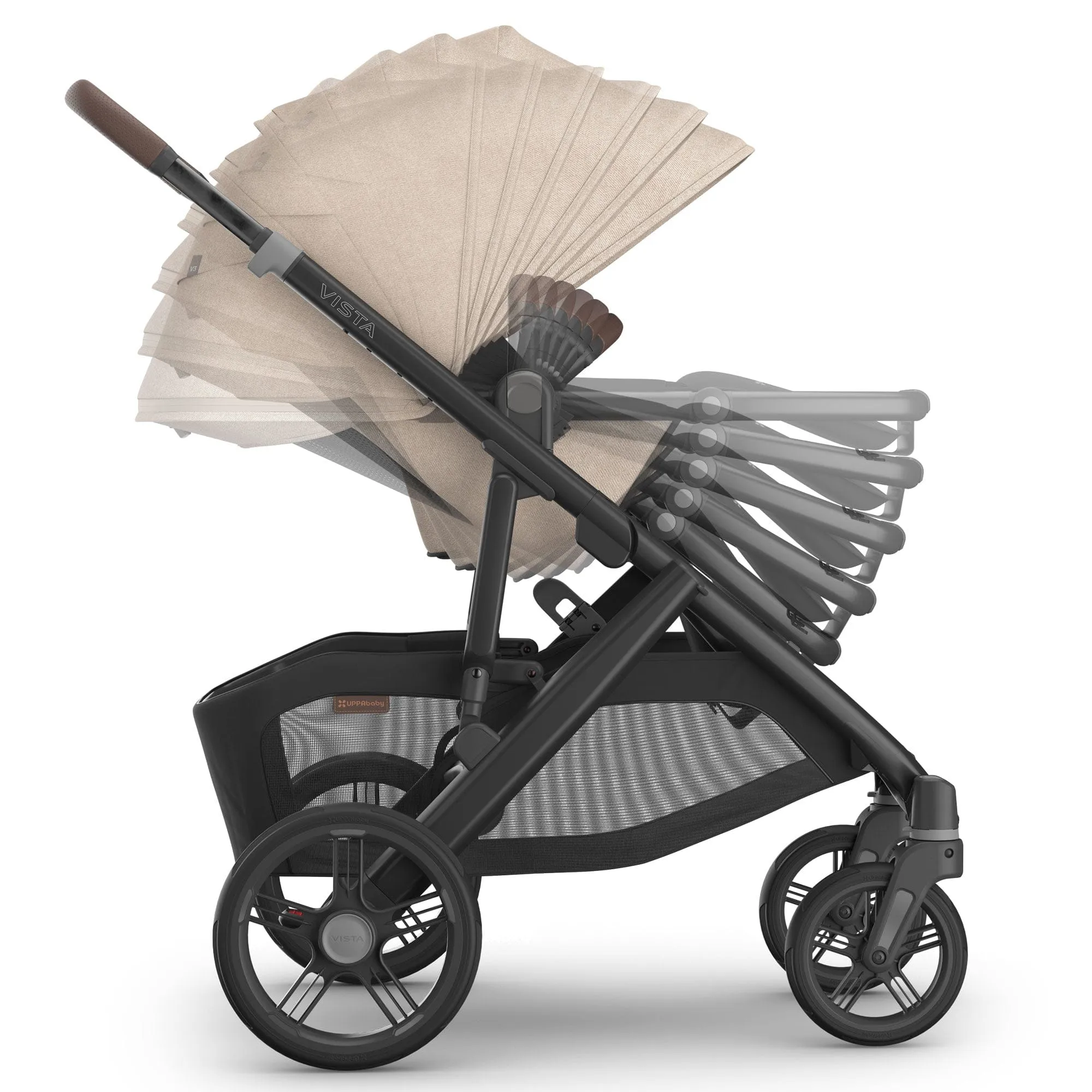 Uppababy Vista V3 Twin Complete Bundle - Liam