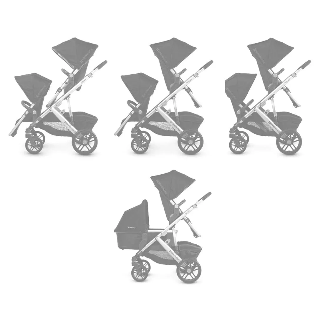 Uppababy Vista V3 Twin Complete Bundle - Theo