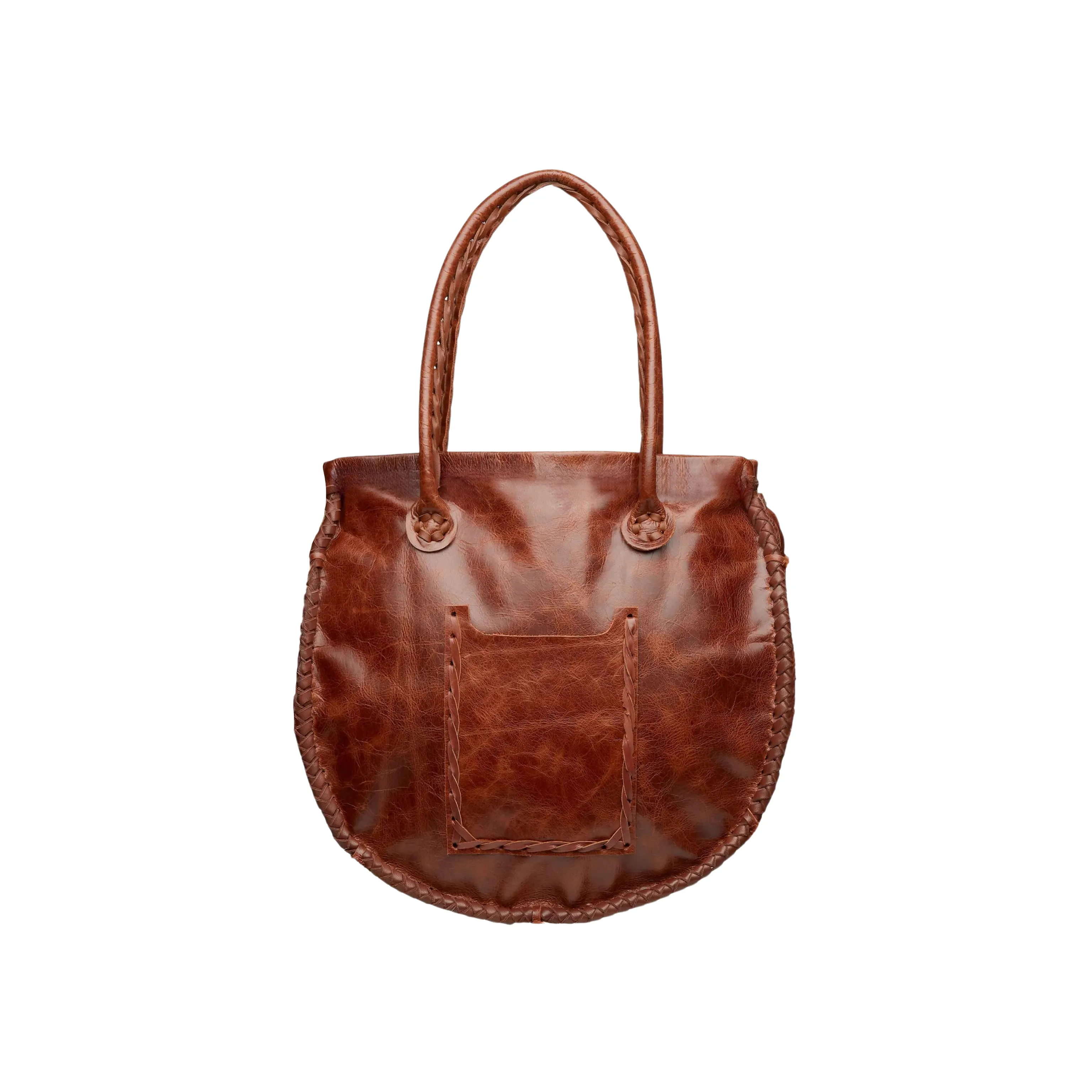 Uxmal Brown Cowhide Bottom