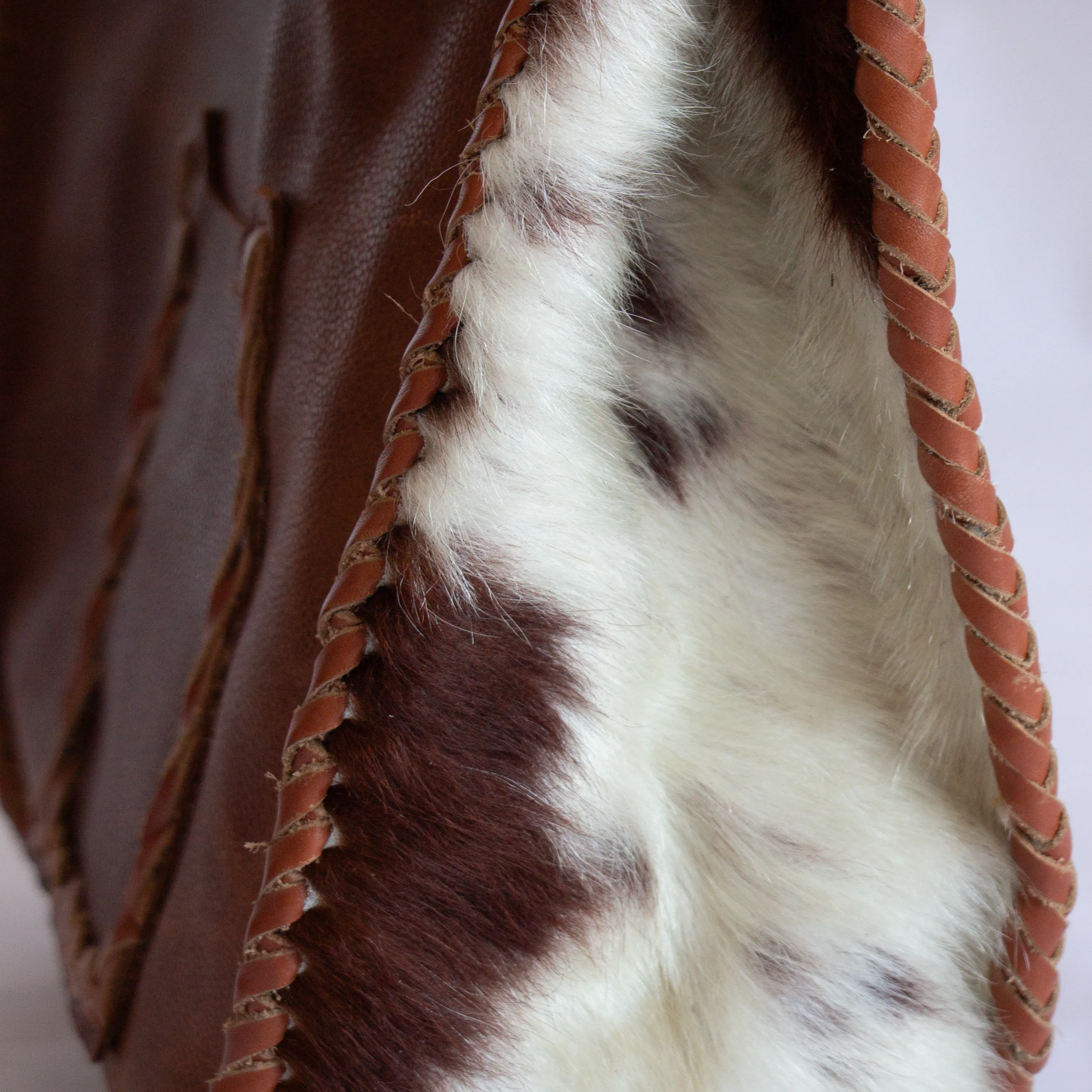 Uxmal Brown Cowhide Bottom