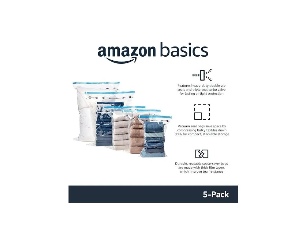 Vacuum Compression Storage: Save space, keep things fresh