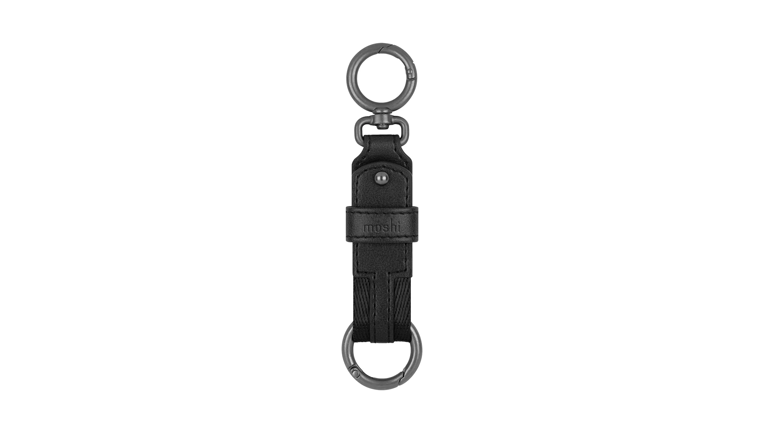 Vegan Leather Key Ring