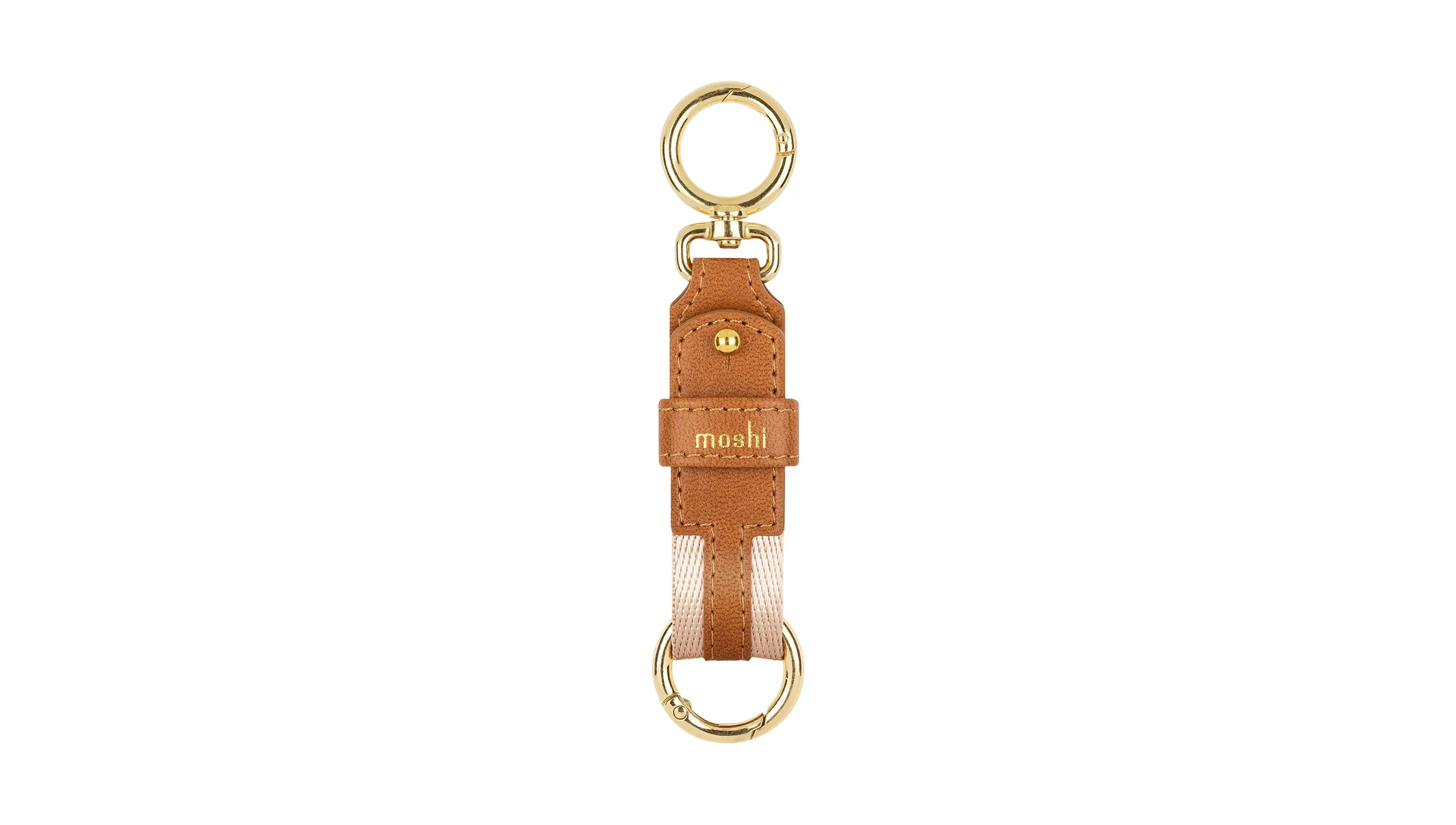 Vegan Leather Key Ring