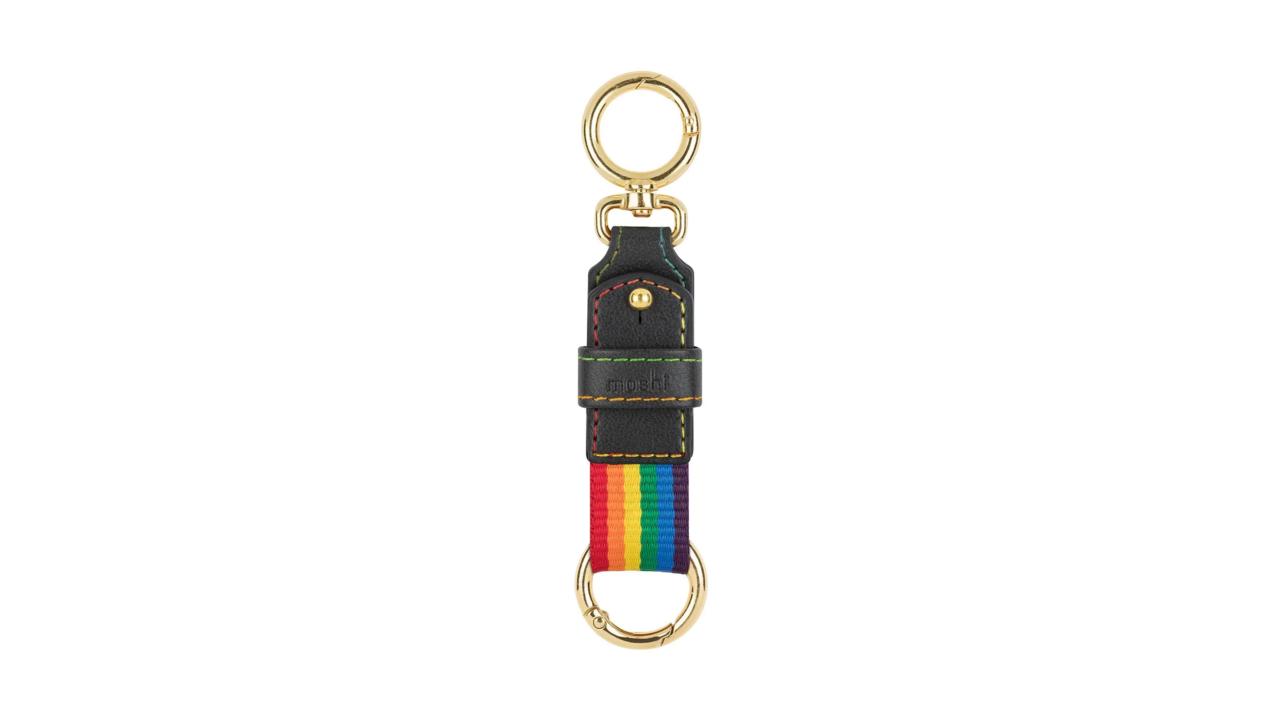 Vegan Leather Key Ring