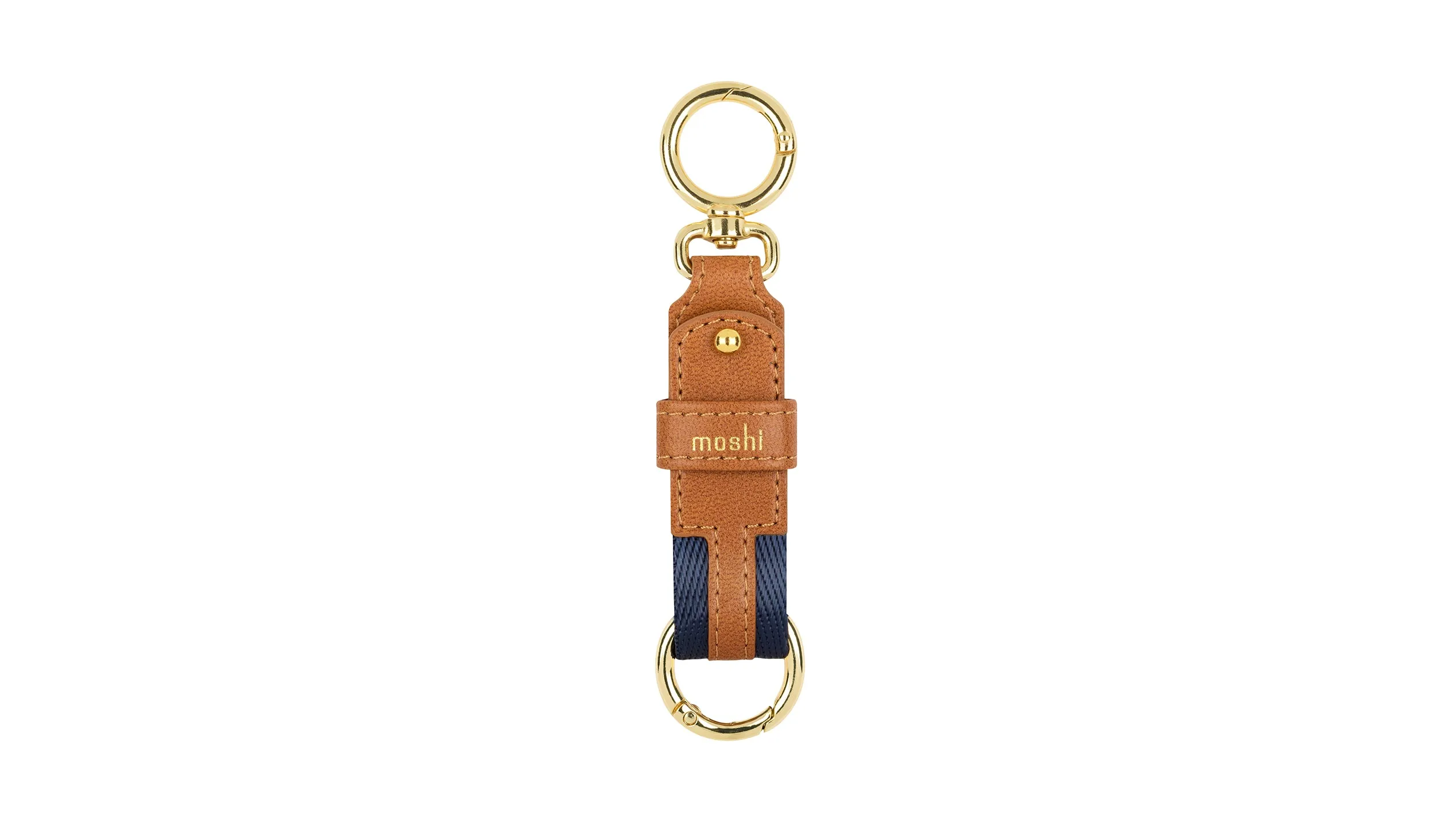 Vegan Leather Key Ring